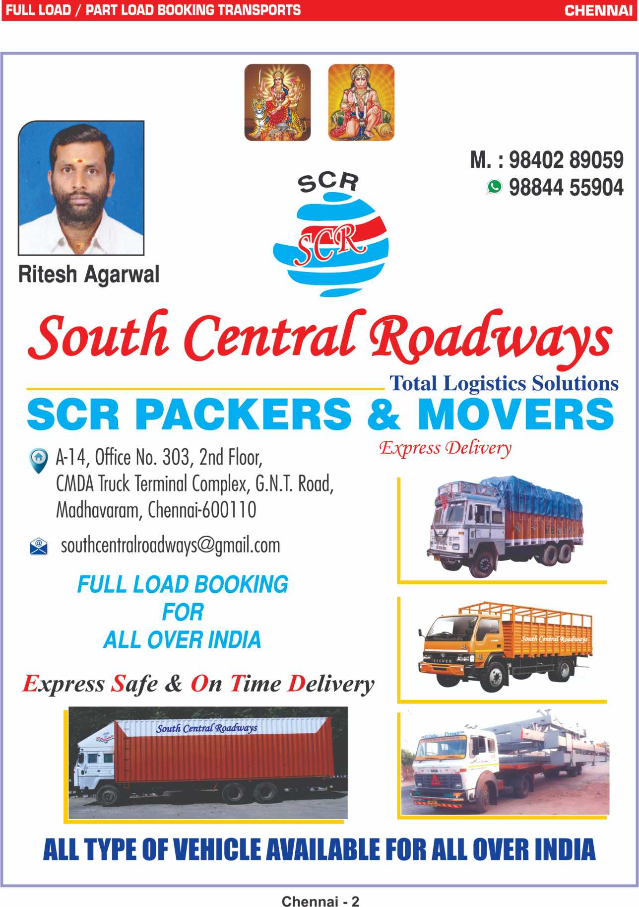 Chennai Pin Code List, PDF, Freight Transport